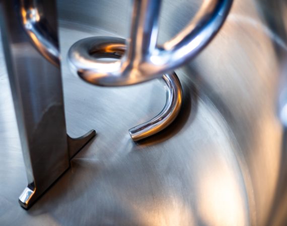 Spiral Mixer – Stainless Steel Bowl and Spiral