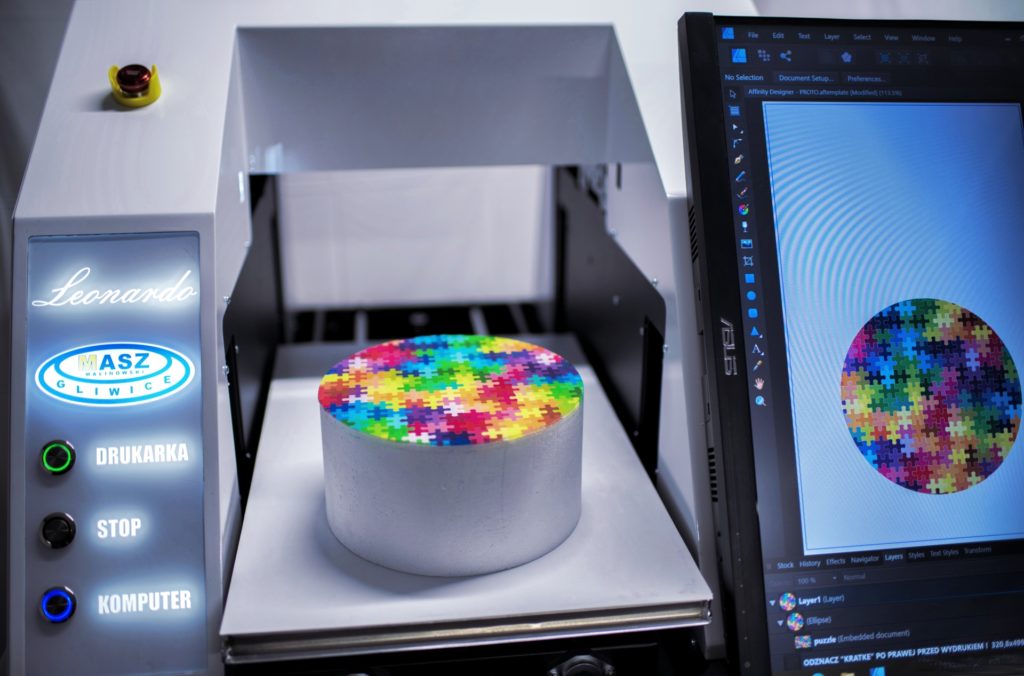 Food printer for restaurant and hotel