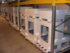 Powder-Coated Bakery Machine Bodies by MASZ Gliwice