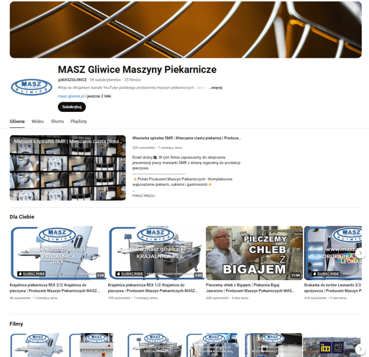 Bakery Video and Bakery Machine Videos