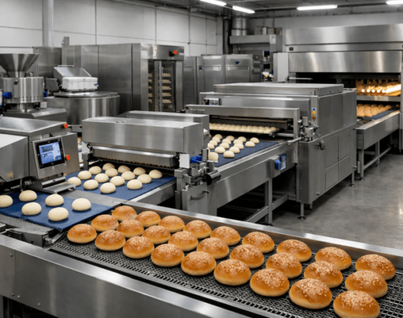 Modular bakery line