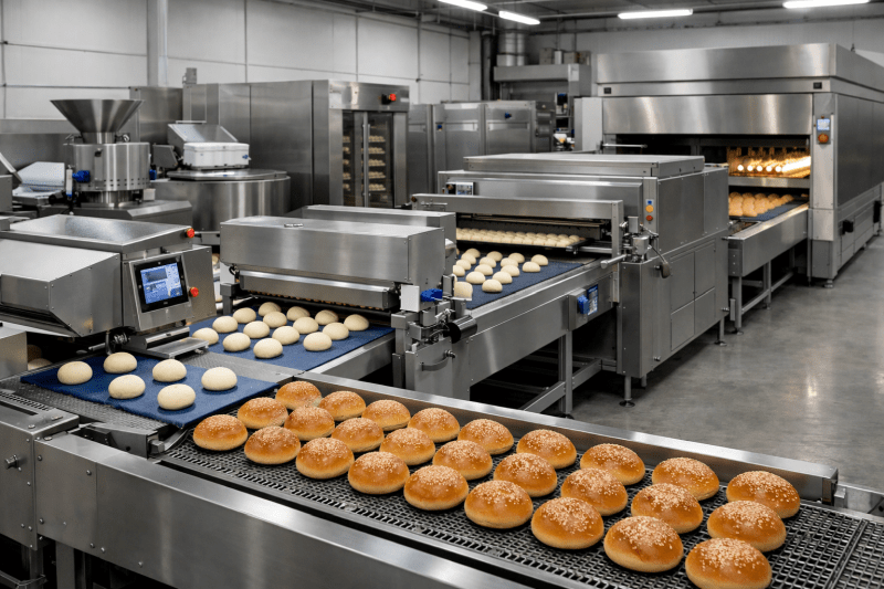 Modular bakery line